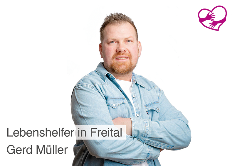Die Seniorenhilfe beschäftigt einen neuen Lebenshelfer: Herr Gerd Müller wird in Freital tätig