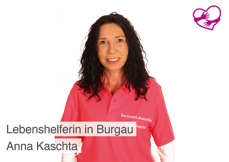 Neuer Standort der SeniorenLebenshilfe in Burgau: Frau Anna Kaschta arbeitet als Lebenshelferin